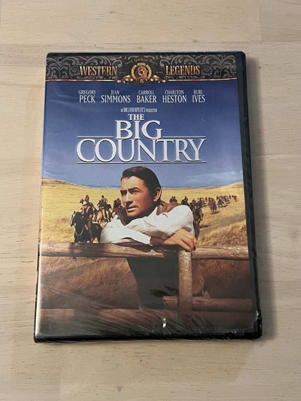 The Big Country DVD SEALED NEW Western Movie